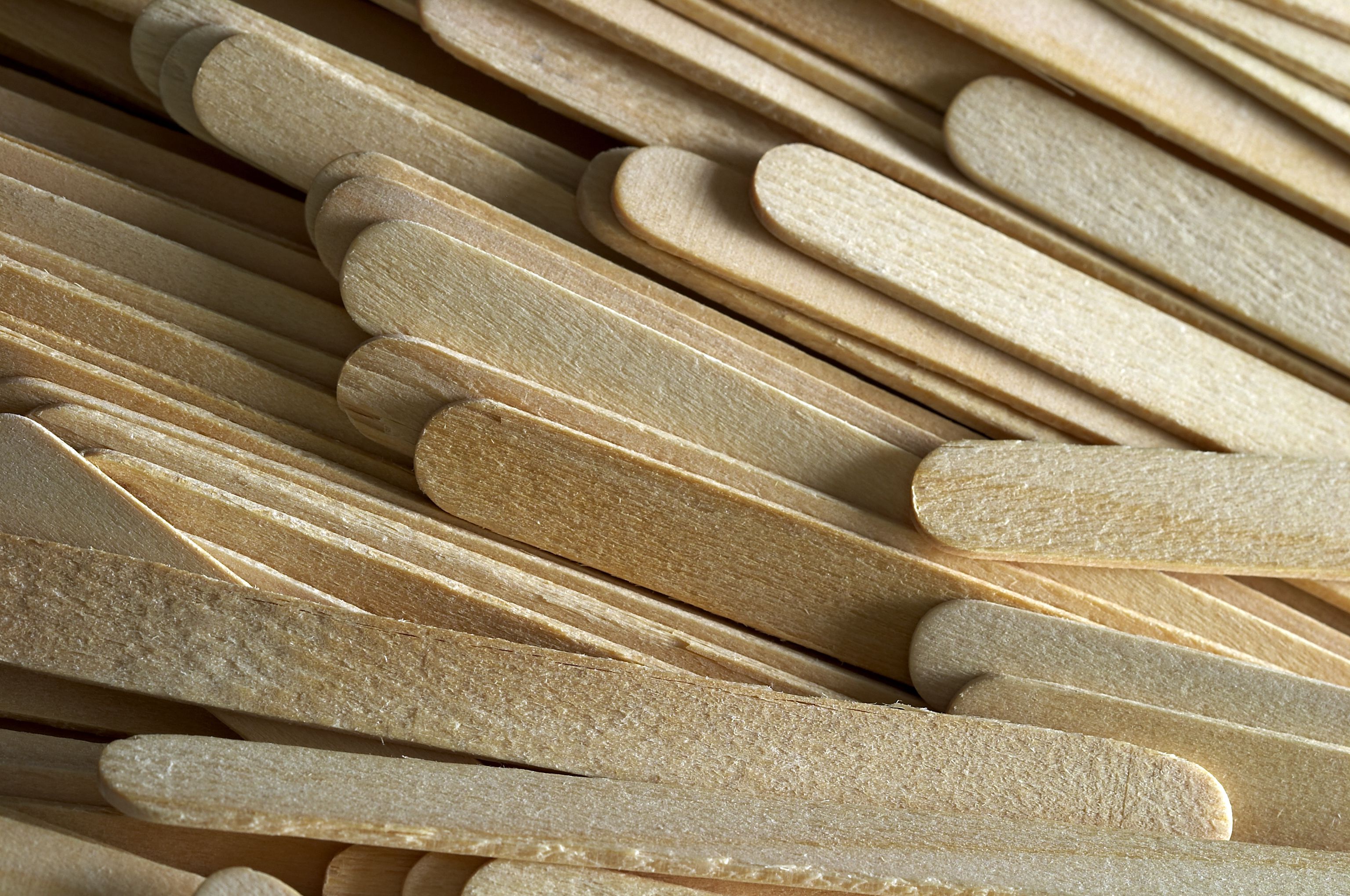 A collection of Popsicle sticks