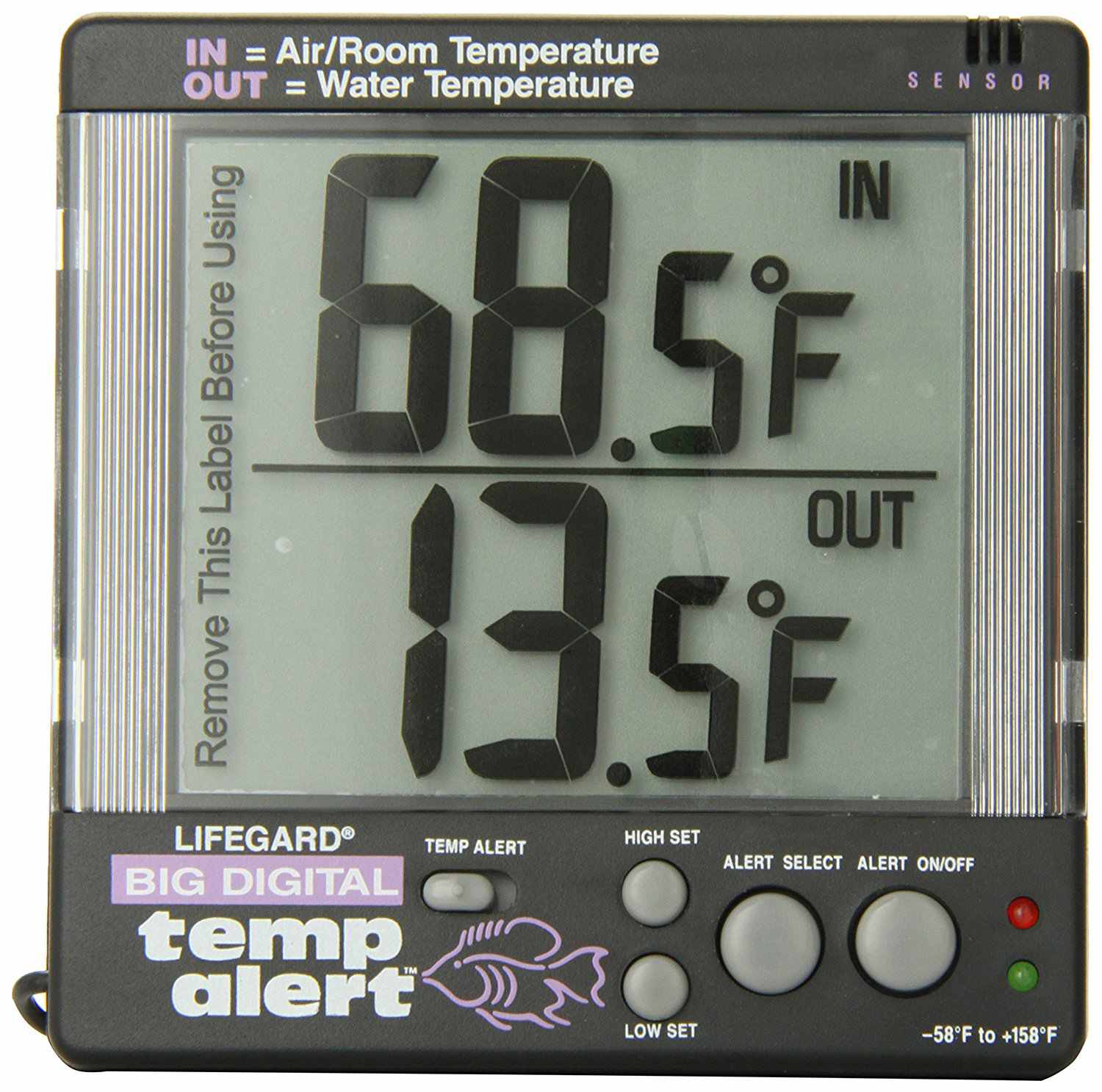 Aquarium digital thermometer