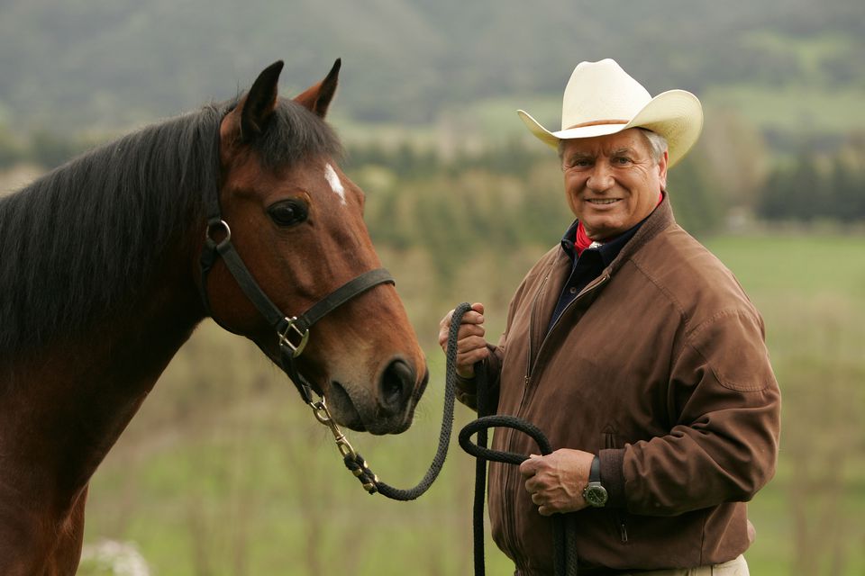 Author Monty Roberts At Home On His Ranch